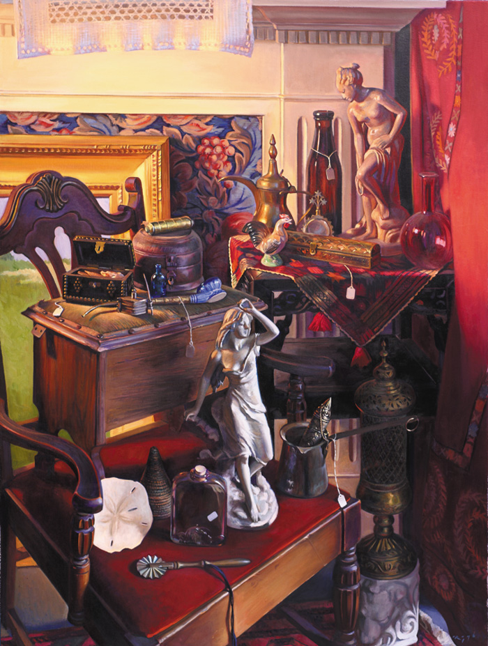 Hillary Osborn & Doug Rugh at the Osborn & Rugh Gallery.