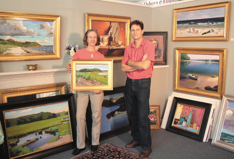 Hillary Osborn & Doug Rugh at the Gallery